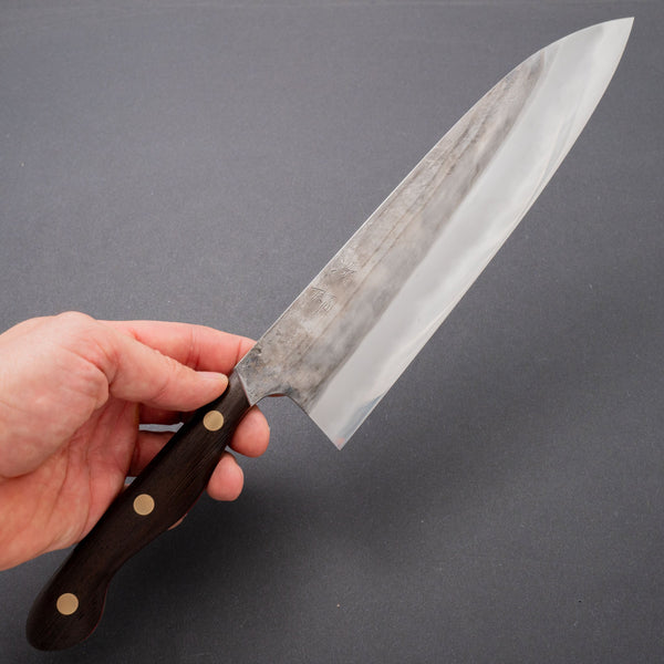 Jiro Tsuchime Yo Gyuto 240mm Tagayasan Handle (#597) - Tetogi