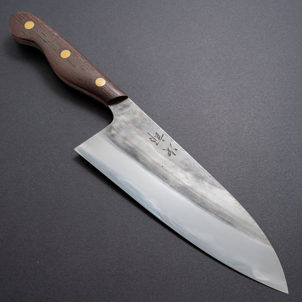 Jiro Tsuchime Yo Santoku 180mm Tagayasan Handle (#618) - Tetogi