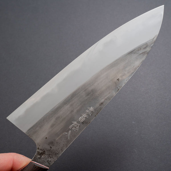 Jiro Tsuchime Yo Santoku 180mm Tagayasan Handle (#618) - Tetogi