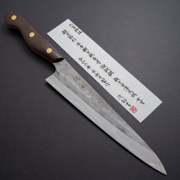 Jiro Tsuchime Yo Sujihiki 210mm Tagayasan Handle (#615) - Tetogi