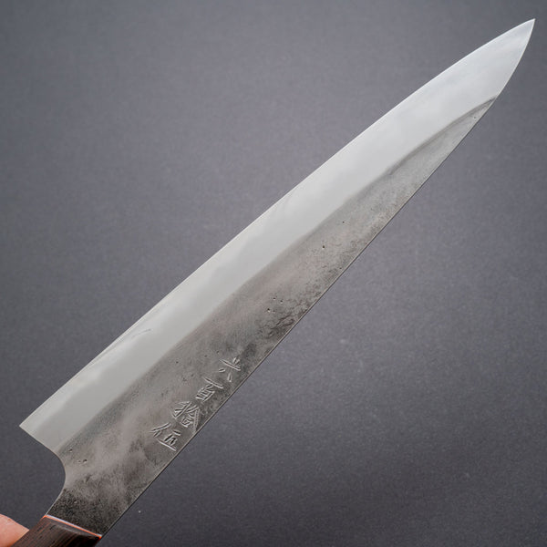 Jiro Tsuchime Yo Sujihiki 210mm Tagayasan Handle (#615) - Tetogi