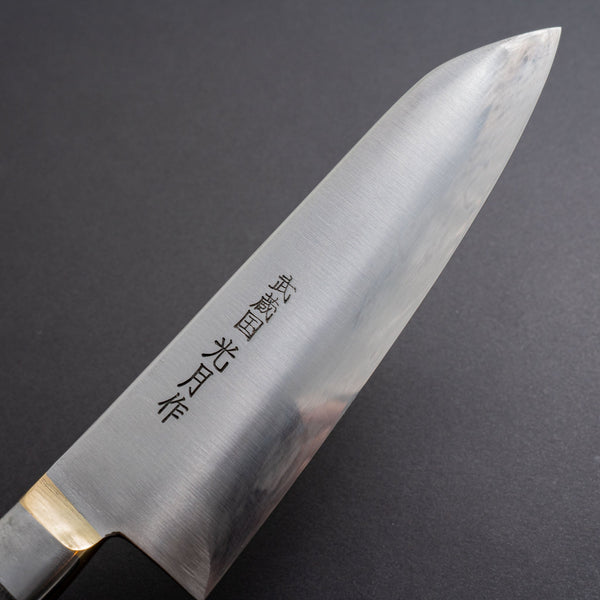 Kogetsu Carbon Yo Deba 180mm Pakka Handle - Tetogi