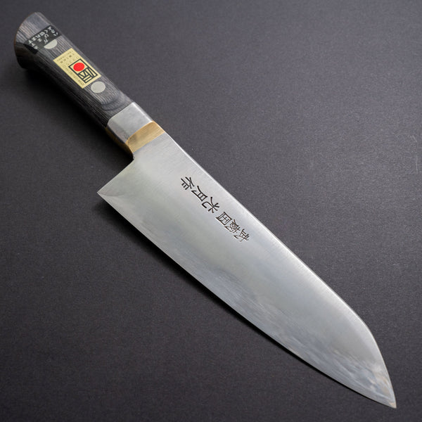 Kogetsu Carbon Yo Deba 180mm Pakka Handle - Tetogi