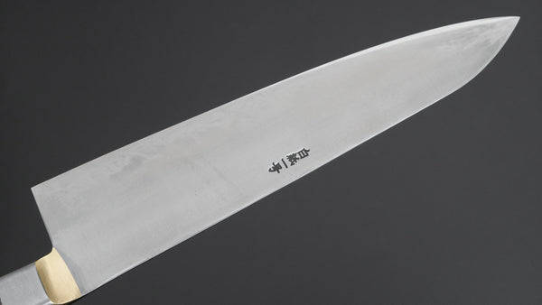 Kogetsu White #1 Gyuto 210mm Wine Pakka Handle - Tetogi