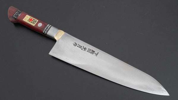 Kogetsu White #1 Gyuto 210mm Wine Pakka Handle - Tetogi