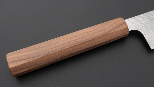 Makoto Kurosaki STK VG-7 Tsuchime Damascus Gyuhiki 270mm Walnut Handle - Tetogi