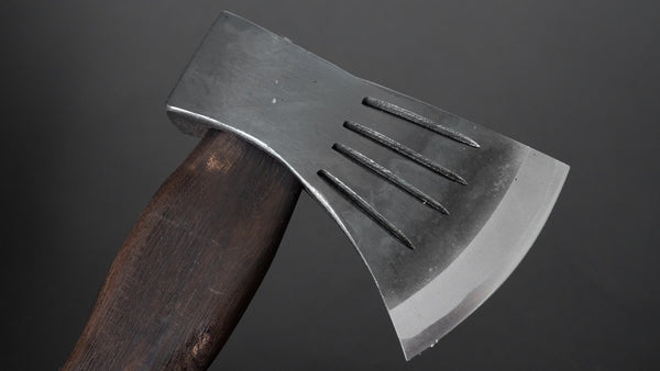 Mizuno Warikomi Axe 450g Burnt Oak Handle (Curved) - Tetogi