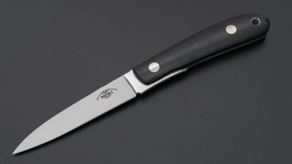 MOKI Banff Fixed Blade Linen Micarta Handle (Long) - Tetogi