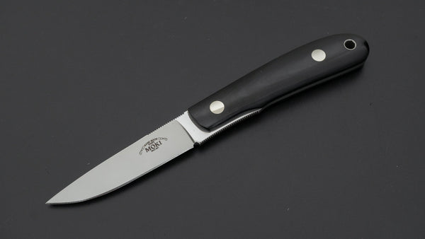 MOKI Banff Fixed Blade Linen Micarta Handle (Medium) - Tetogi