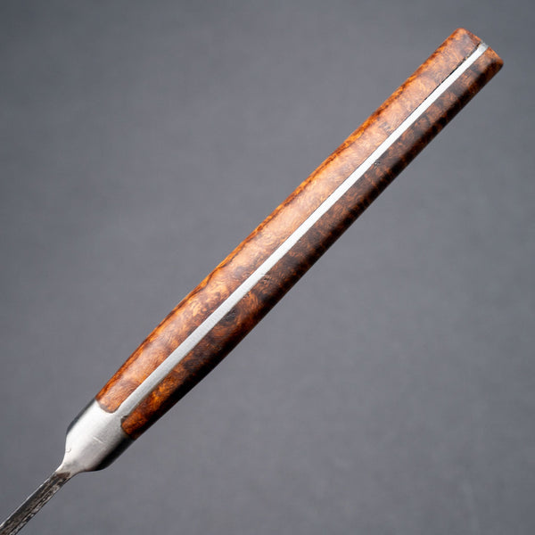 Morihei Hisamoto Kurouchi White 1 Gyuto 210mm Ringed Gidgee Handle (Fine Finish) - Tetogi