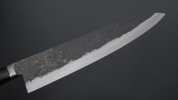 Morihei Hisamoto Kurouchi White #1 Gyuto 240mm Pakka Handle - Tetogi