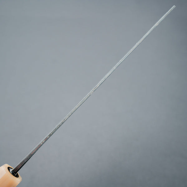 Morihei Hisamoto Kurouchi White 1 Nakiri 165mm Ebony Handle - Tetogi