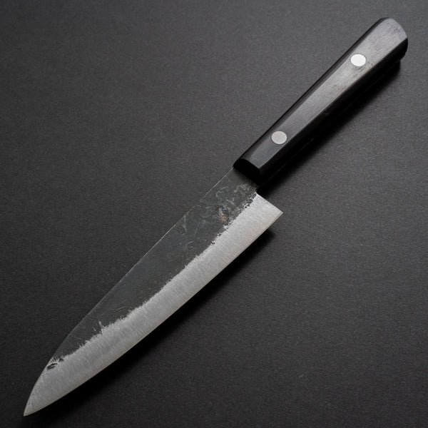 Morihei Hisamoto Kurouchi White #1 Petty 135mm Pakka Handle (No Bolster) - Tetogi