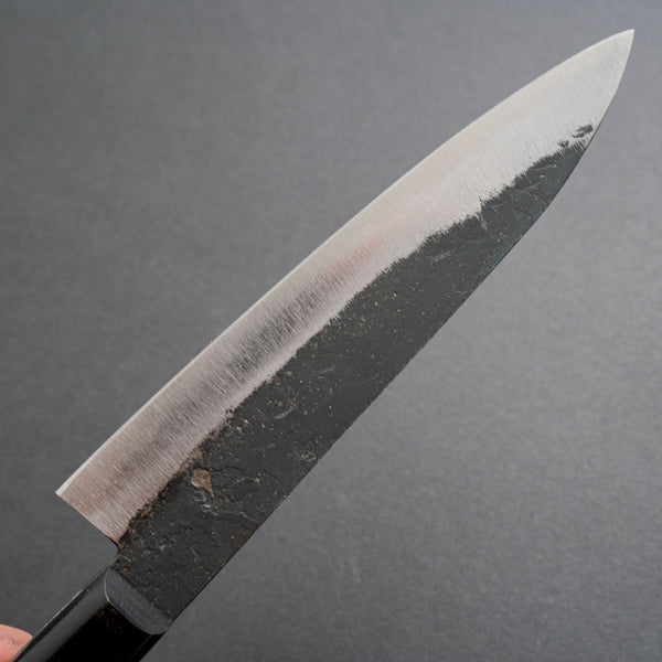 Morihei Hisamoto Kurouchi White #1 Petty 135mm Pakka Handle (No Bolster) - Tetogi