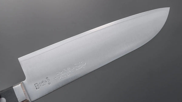 Morihei Kiyomitsu #140 Santoku 140mm Pakka Handle - Tetogi