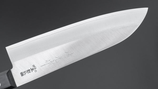 Morihei Kiyomitsu 80G Santoku Pakka Handle - Tetogi