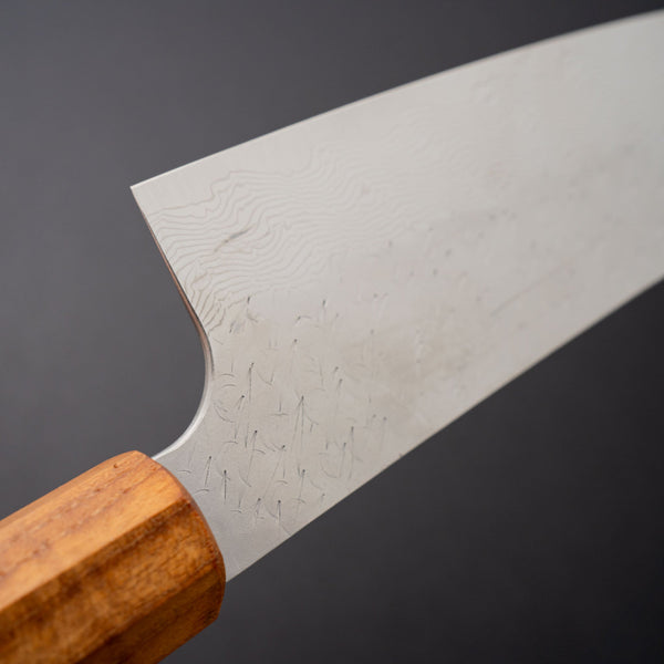 Nigara SG STRIX Bunka 180mm Riisgaard Teak Handle - Tetogi