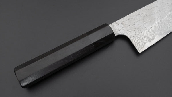 Nigara SG STRIX Santoku 180mm Ebony Handle - Tetogi