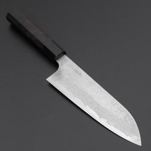 Nigara VG XEOS Santoku 170mm Ebony Handle - Tetogi