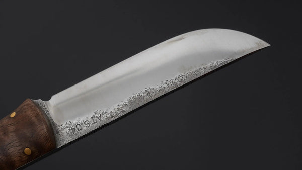 Seino Shikari ATS-34 Fixed Blade Linen Micarta Handle (007) - Tetogi