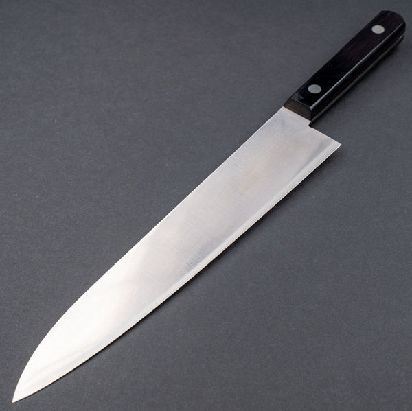 Sukehisa Made Kikutaro Hagane Thick Gyuto 240mm (No Bolster) (Old Stock) - Tetogi