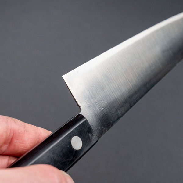 Sukehisa Made Kikutaro Hagane Thick Gyuto 240mm (No Bolster) (Old Stock) - Tetogi