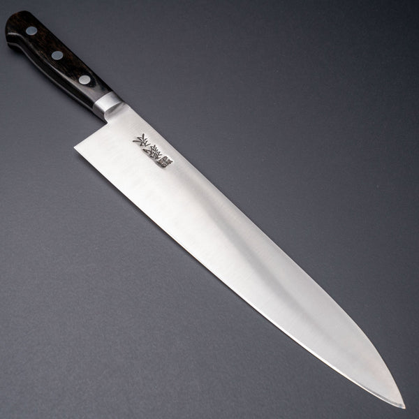 Sukehisa Made Yoshinaga Swedish Carbon Gyuto 270mm Pakka Handle (Old Stock) - Tetogi