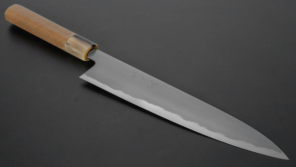 Tetsujin Blue #2 Kasumi Gyuto 240mm Ho Wood Handle - Tetogi