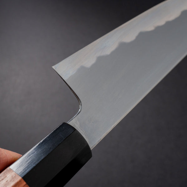 Tetsujin Blue #2 Kasumi Kiritsuke Gyuto 210mm Taihei Quince Handle - Tetogi