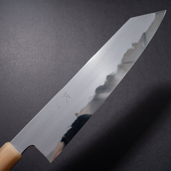 Tetsujin Blue #2 Kasumi Kiritsuke Gyuto 240 Riisgaard Teak Handle - Tetogi