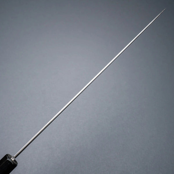 Tetsujin Blue 2 Metal Flow Gyuto 240mm Taihei Makassar Ebony Handle - Tetogi