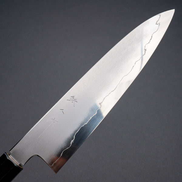 Tetsujin Silver 3 Kasumi Gyuto 210mm Lacewood Handle - Tetogi
