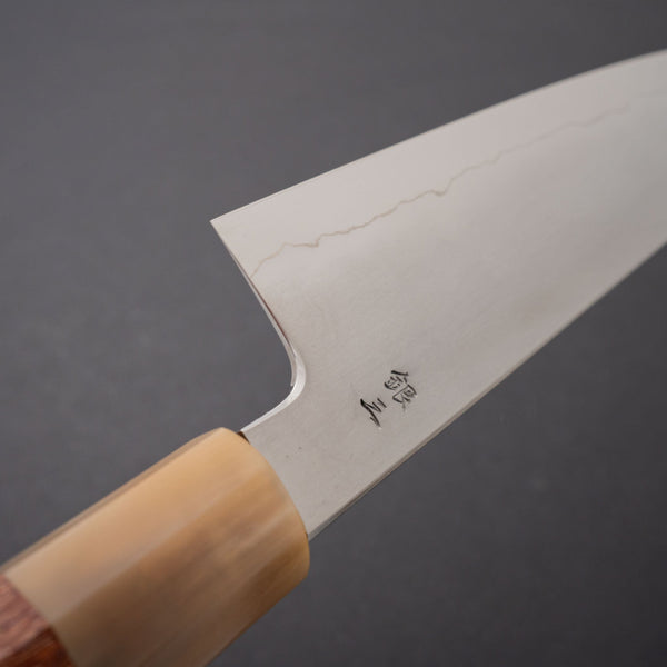 Tetsujin Silver #3 Kasumi Kiritsuke Gyuto 210mm Lacewood Handle - Tetogi