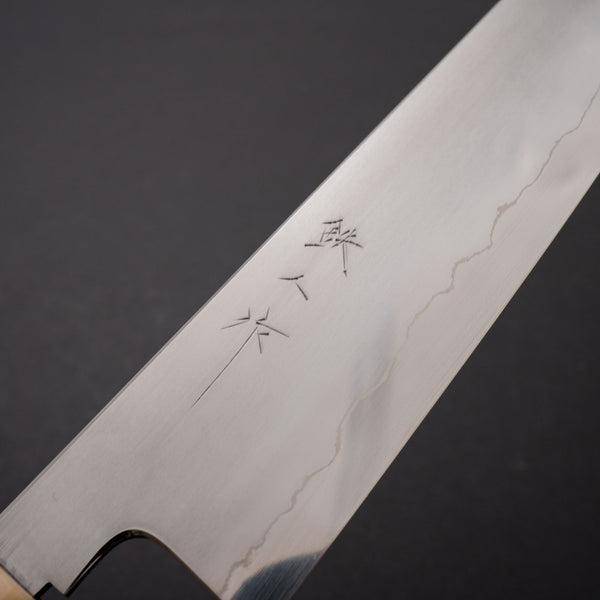 Tetsujin Silver #3 Kasumi Kiritsuke Gyuto 210mm Lacewood Handle - Tetogi