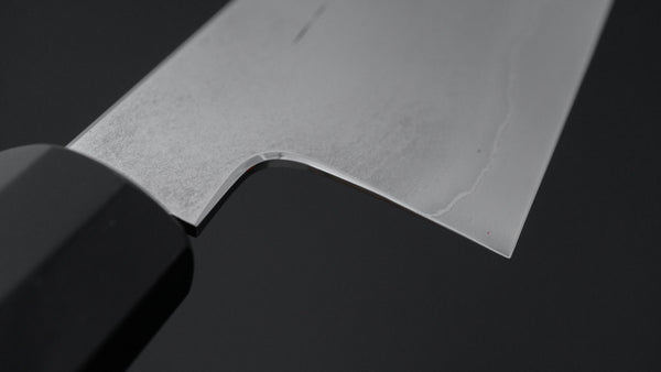Tetsujin Silver 3 Metal Flow Gyuto 240mm Taihei Makassar Ebony Handle - Tetogi