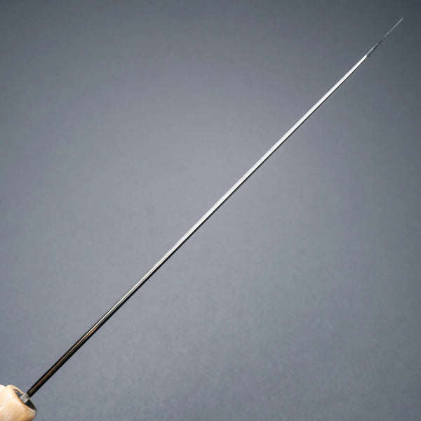 Tetsujin Silver 3 Metal Flow Kiritsuke Gyuto 240mm Taihei Makassar Ebony Handle - Tetogi