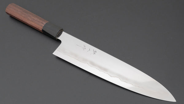 Tetsujin Silver #3 Ukiba Gyuto 240mm Taihei Tagayasan Handle - Tetogi