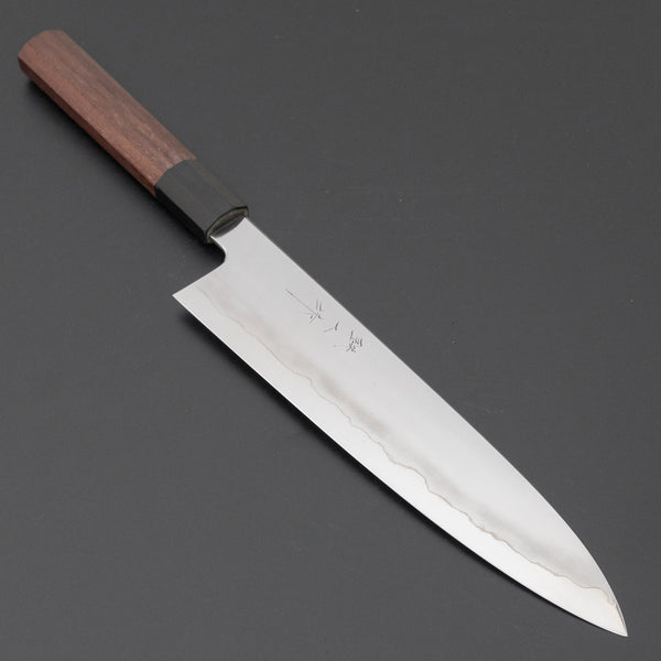 Tetsujin Silver #3 Ukiba Gyuto 240mm Taihei Tagayasan Handle - Tetogi