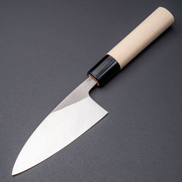 Yamato Ichimonji Carbon Ajikiri 105mm Poplar Handle - Tetogi