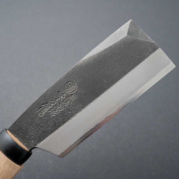 Ajikataya Kurouchi Hatchet 105mm Oak Handle (Double Bevel) - Tetogi