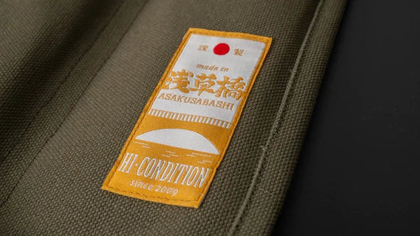 HI-CONDITION Hanpu Canvas 6 Pockets Knife Roll OD - Tetogi