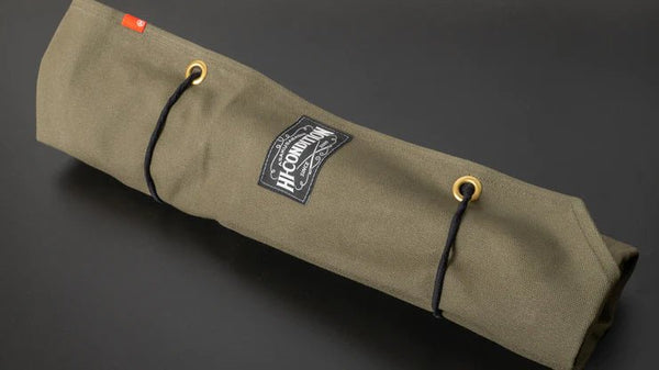 HI-CONDITION Hanpu Canvas 6 Pockets Knife Roll OD - Tetogi