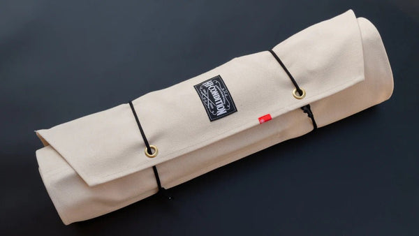 HI-CONDITION Hanpu Canvas 9 Pockets Knife Roll Kinari - Tetogi