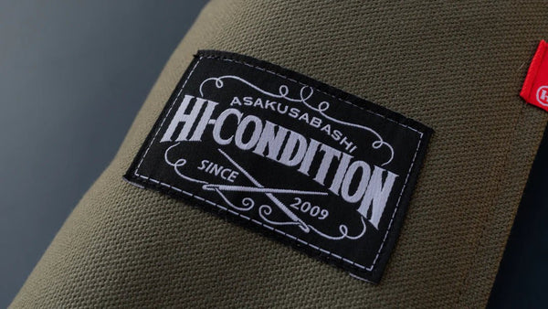 HI-CONDITION Hanpu Canvas 9 Pockets Knife Roll OD - Tetogi