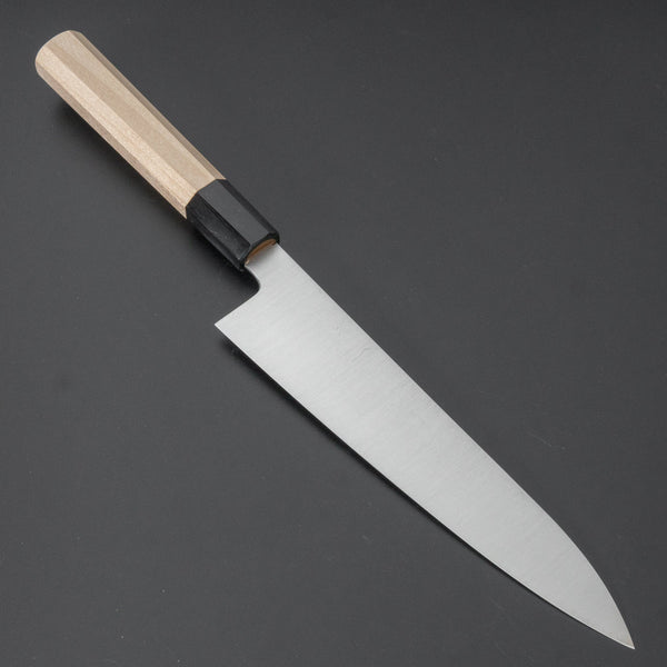 Hitohira Ashi Swedish Stainless Gyuto 210mm Ho Wood Handle - Tetogi