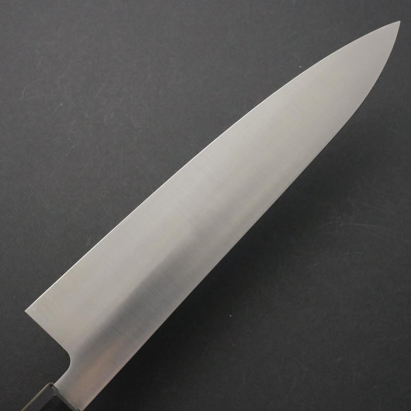 Hitohira Ashi White #2 Gyuto 240mm Ebony Handle - Tetogi