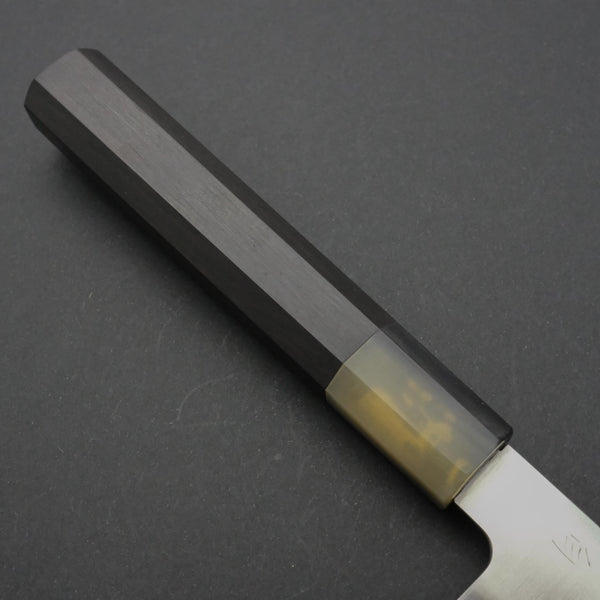 Hitohira Ashi White #2 Gyuto 240mm Ebony Handle - Tetogi