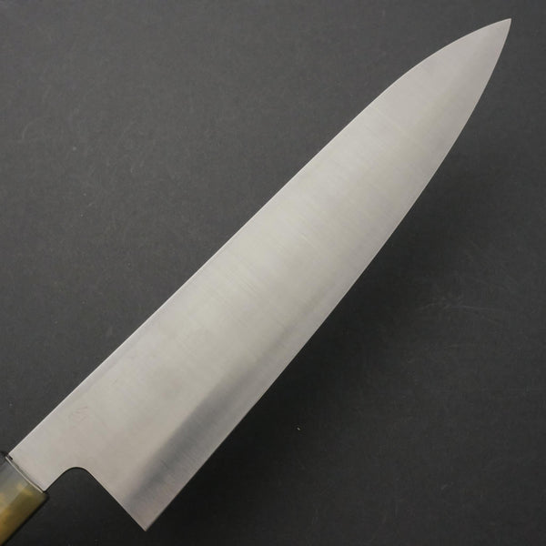 Hitohira Ashi White #2 Gyuto 240mm Ebony Handle - Tetogi