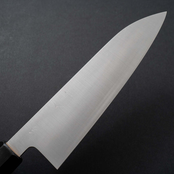 Hitohira Ashi White #2 Santoku 180mm Ho Wood Handle - Tetogi