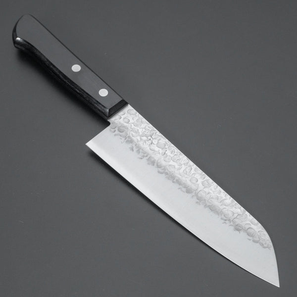 Hitohira Chromax Santoku 170mm Pakka Handle - Tetogi